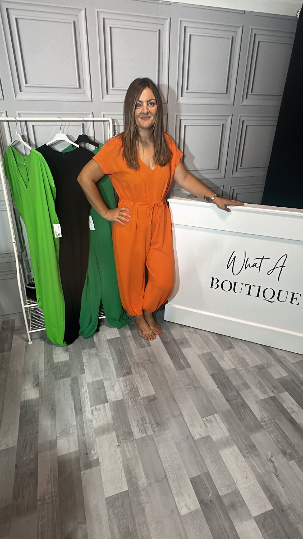 JOJO Jumpsuit Orange