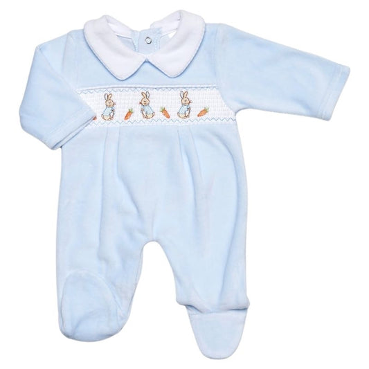 BUNNY Babygrow Blue