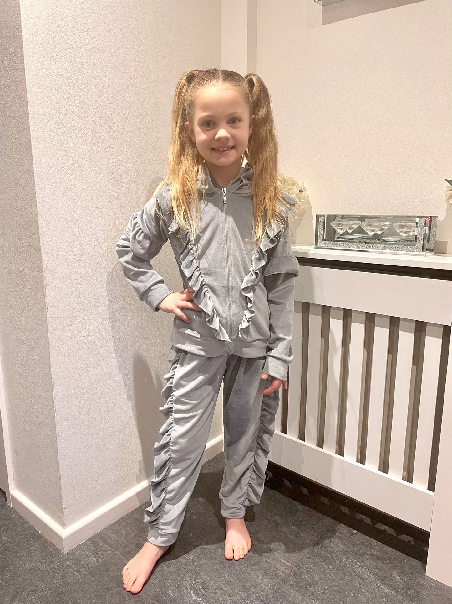 VIOLET Tracksuit Grey