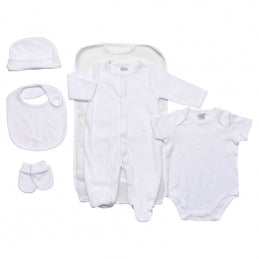 5 Piece Baby Bag White