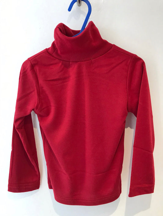 RONNIE Roll Neck Red