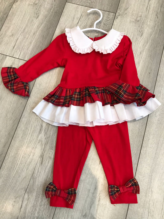 Christmas Tartan Red