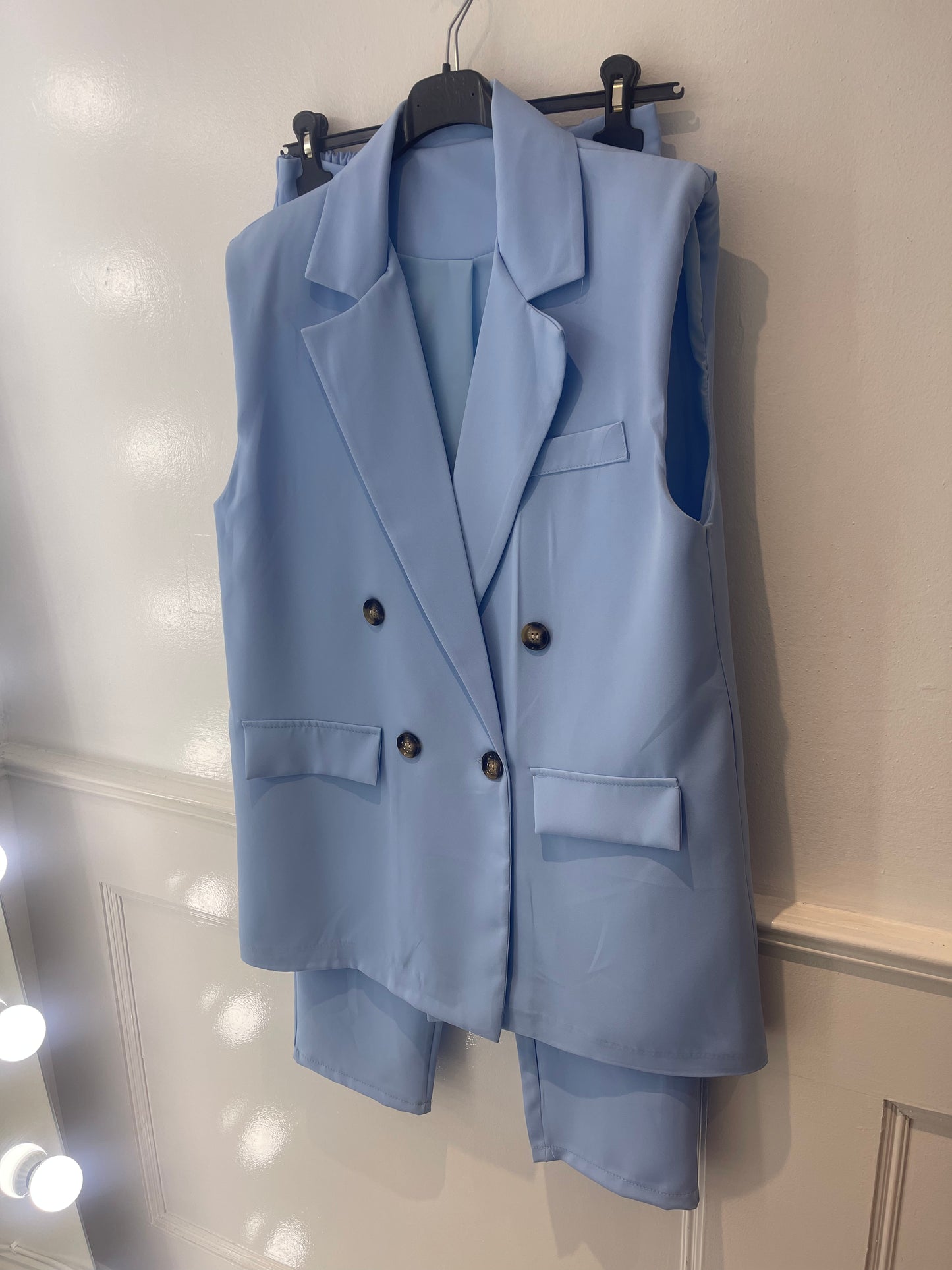 Jess Blazer Set Blue